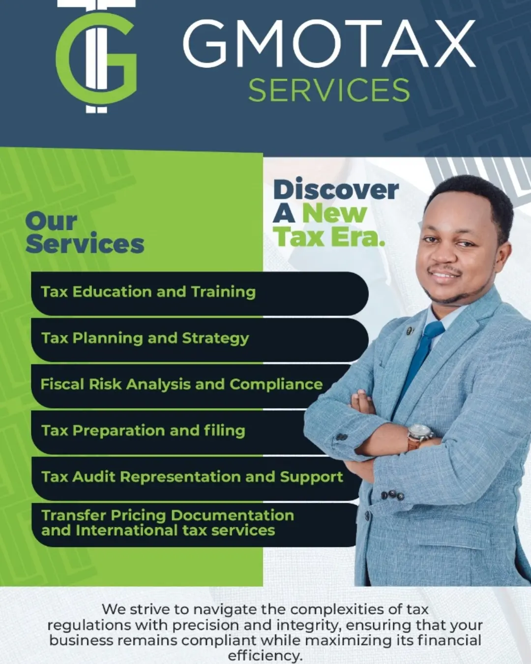 Gilbert Mosha - GMO Tax Founder